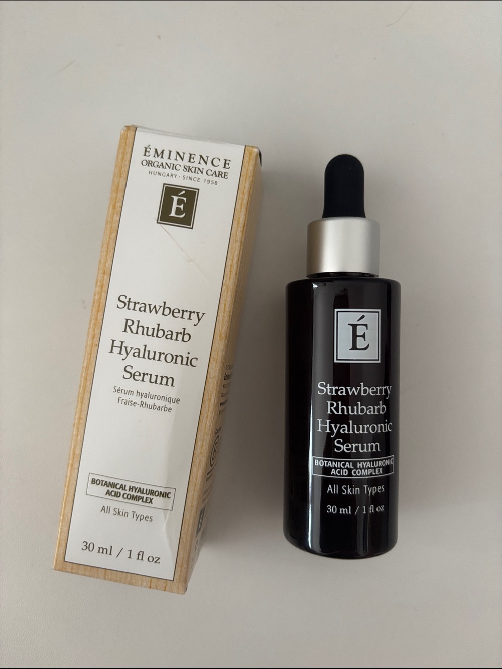 Eminence Strawberry Rhubarb Hyaluronic Serum — NEW